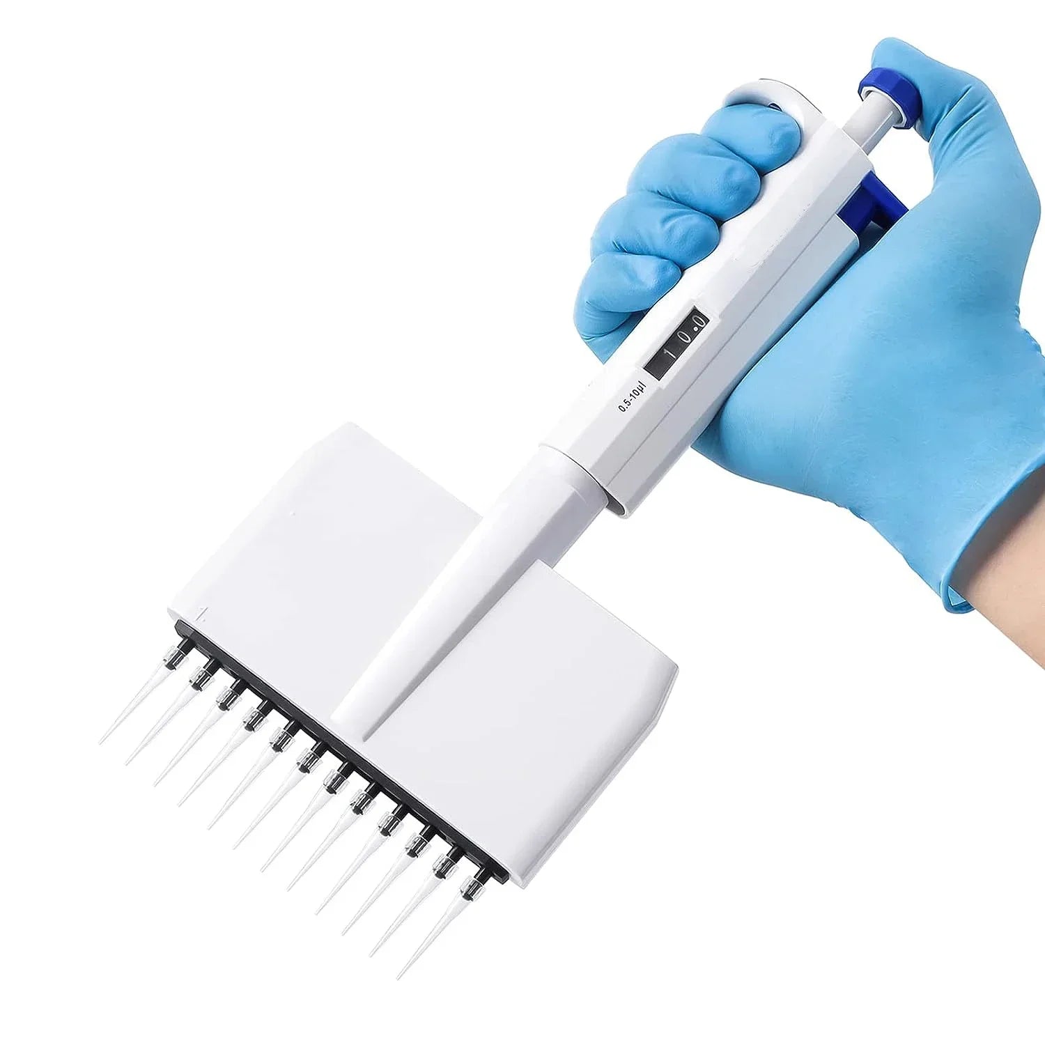 New Plastic  Adjustable Pipettor 8 12 Channel Manual Variable Volume Miro Pipette Multichannel Pipettes for Lab