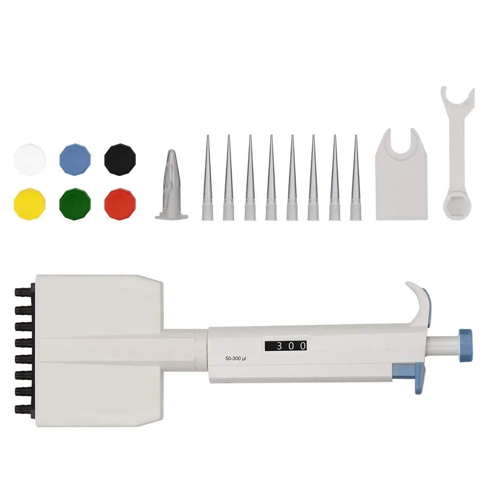 New Plastic  Adjustable Pipettor 8 12 Channel Manual Variable Volume Miro Pipette Multichannel Pipettes for Lab